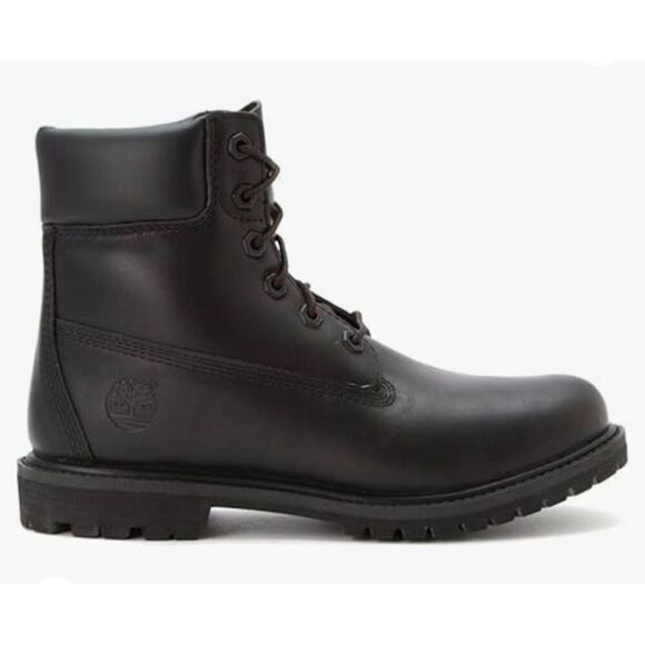 TIMBERLAND Earthkeepers 6 Inch Premium Waterproof Leather Boot In Black Size 6M - Picture 1 of 9